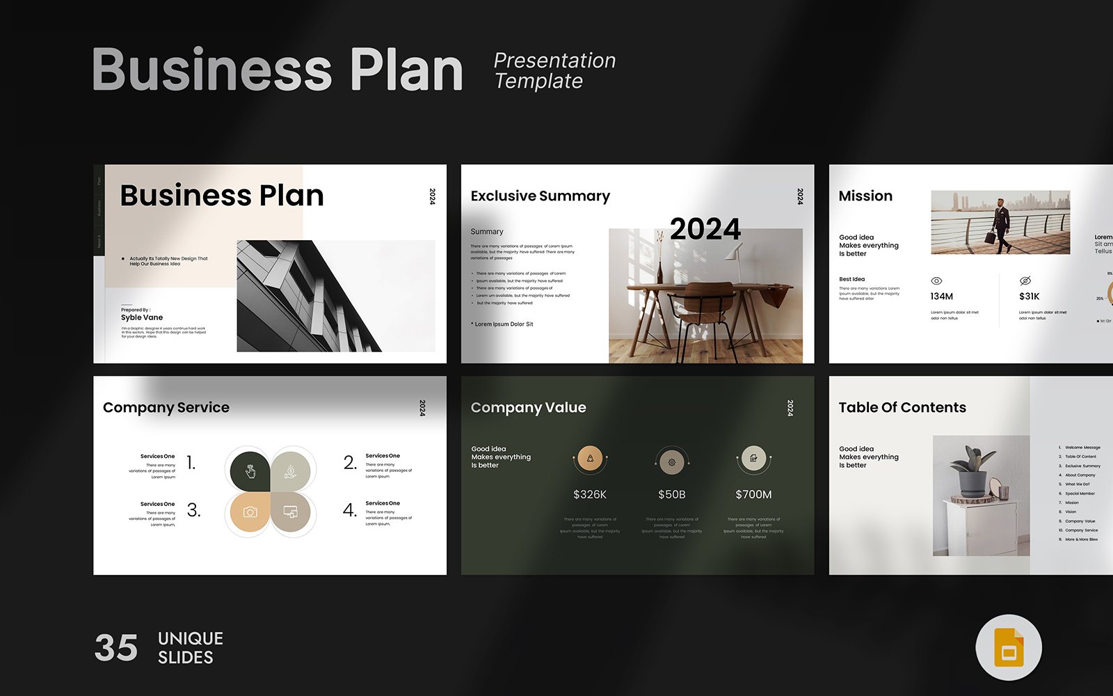 Kit Graphique #407930 Presentation Business Divers Modles Web - Logo template Preview