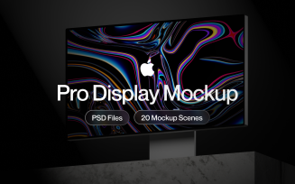 Apple Pro Display XDR Mockup