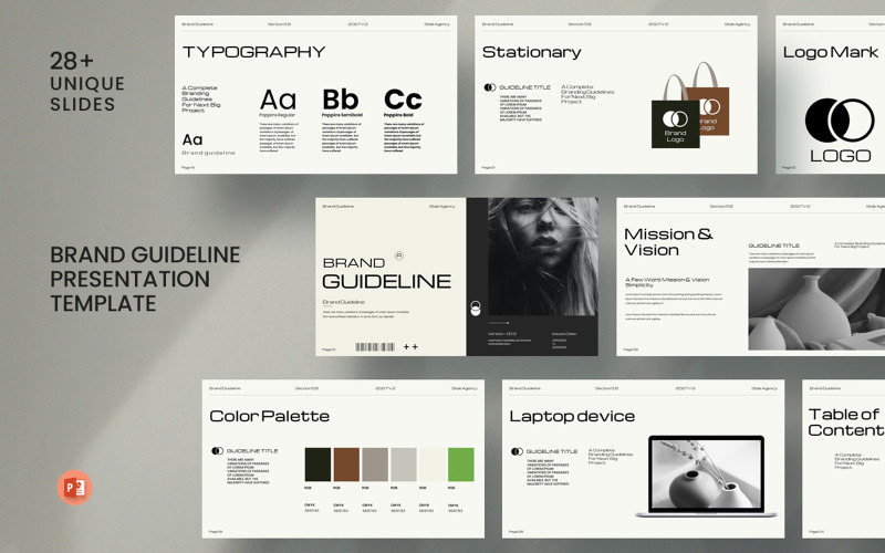 Brand Guidelines Presentation Template_ PowerPoint Template