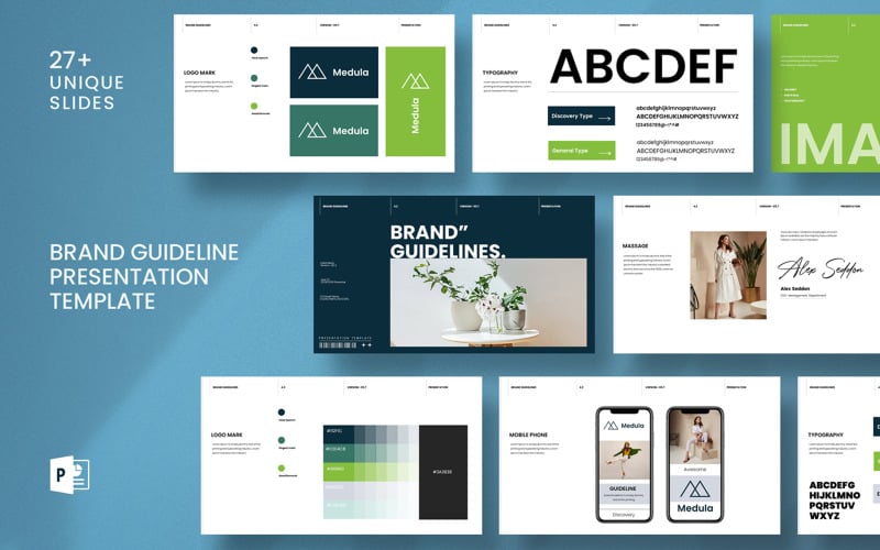 Brand Guidelines Presentation Template__ PowerPoint Template