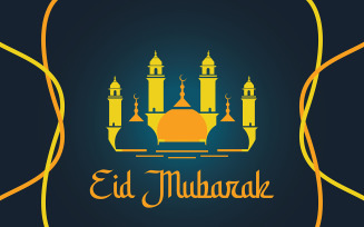 Eid Mubarak Social Media Poster Design