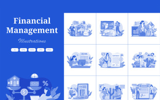 M724_ Financial Management Illustration Pack