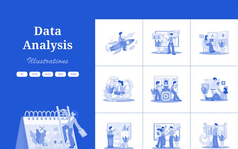 M702_ Data Analysis Illustration Pack 1