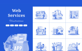 M709_ Web Services Illustration Pack 1