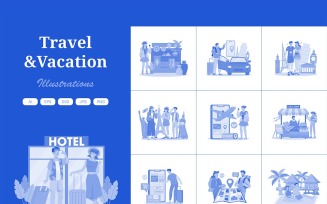M711_Travel and Vacation Illustration Pack