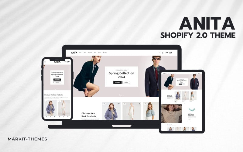 Anita - Premium Fashion Shopify 2.0 Theme Shopify Theme