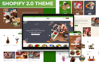 Articraft - Handcrafted Arts & Gifts Store Multipurpose Shopify 2.0 Responsive Theme