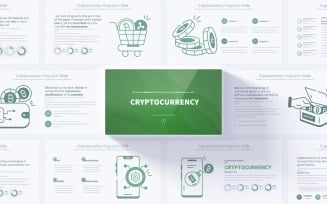 Cryptocurrency PowerPoint Infographics Slides
