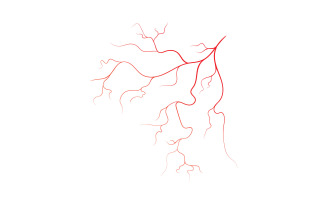 Human vein vector symbol icon design illustration V2