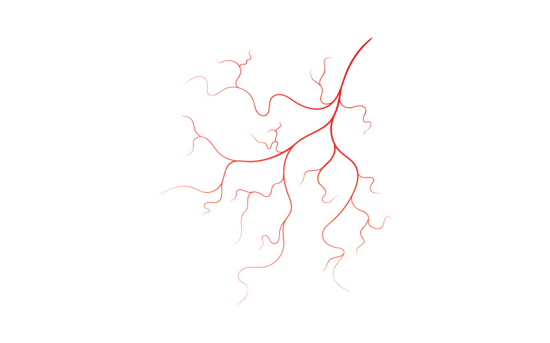 Human vein vector symbol icon design illustration V3 Logo Template
