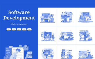 M641_ Software Development Illustration Pack 1