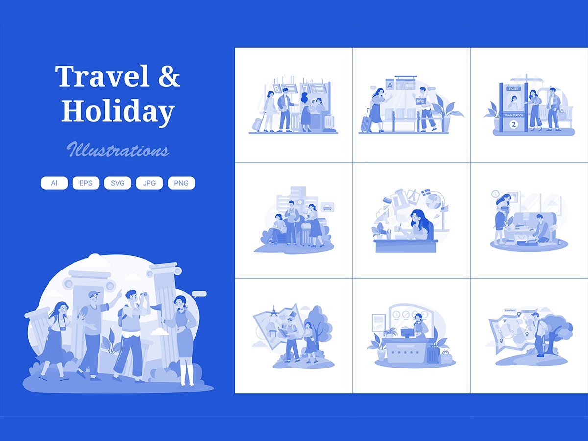Kit Graphique #408806 Illustration Holiday Divers Modles Web - Logo template Preview