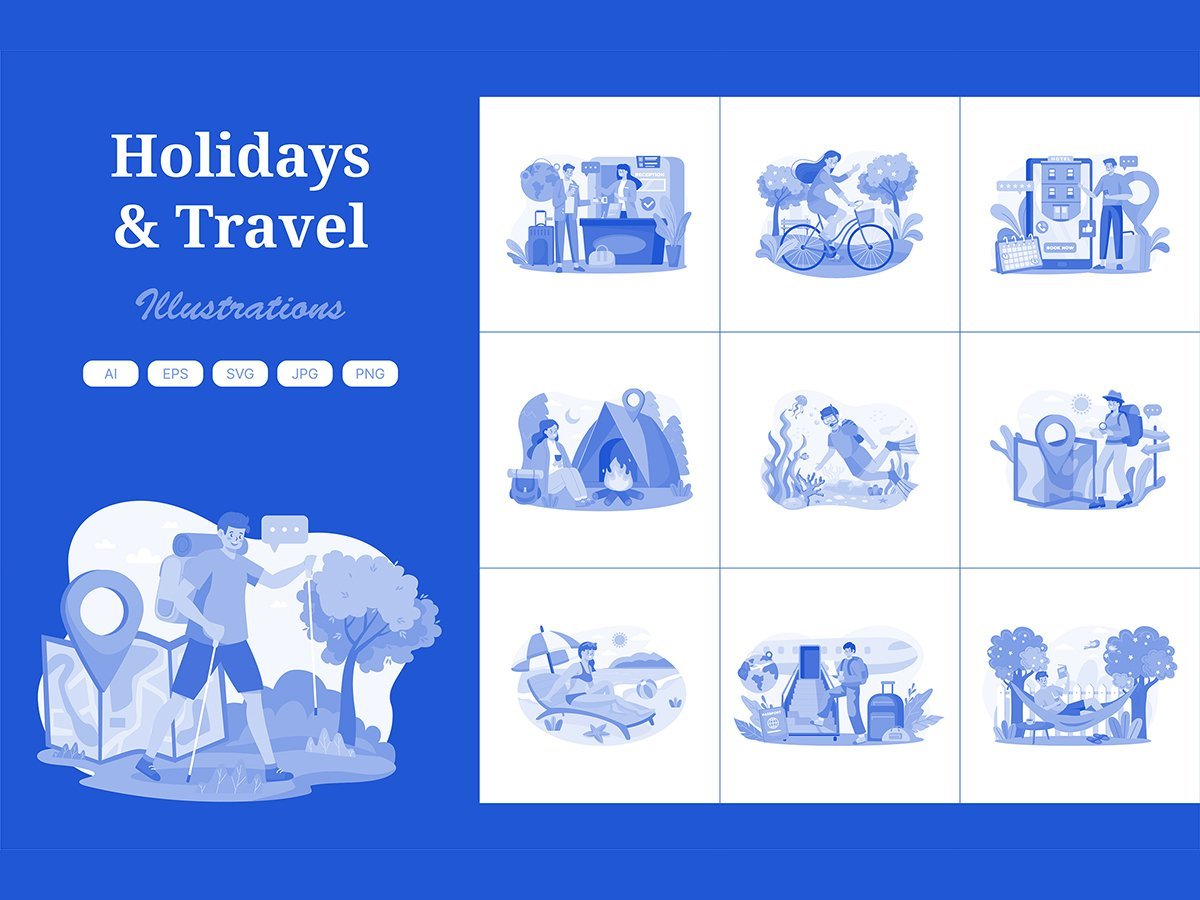 Template #408873 Holiday Journey Webdesign Template - Logo template Preview