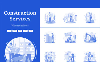 M617_ Construction Services Illustration Pack 1