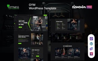 Fittness - Gym And Fitness WordPress Elementor Theme