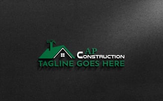 Real Estate Logo Template-Construction Logo-Property Logo Design...53