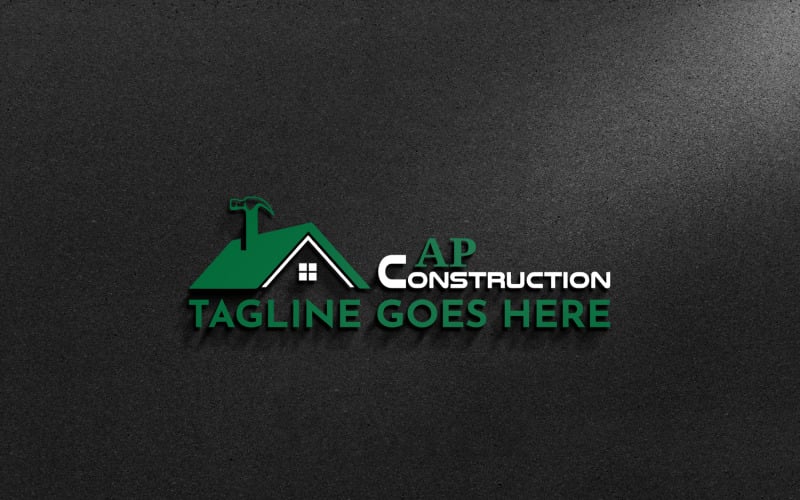 Real Estate Logo Template-Construction Logo-Property Logo Design...53
