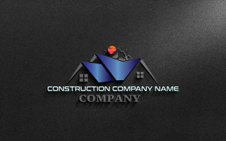 Real Estate Logo Template-Construction Logo-Property Logo Design...71