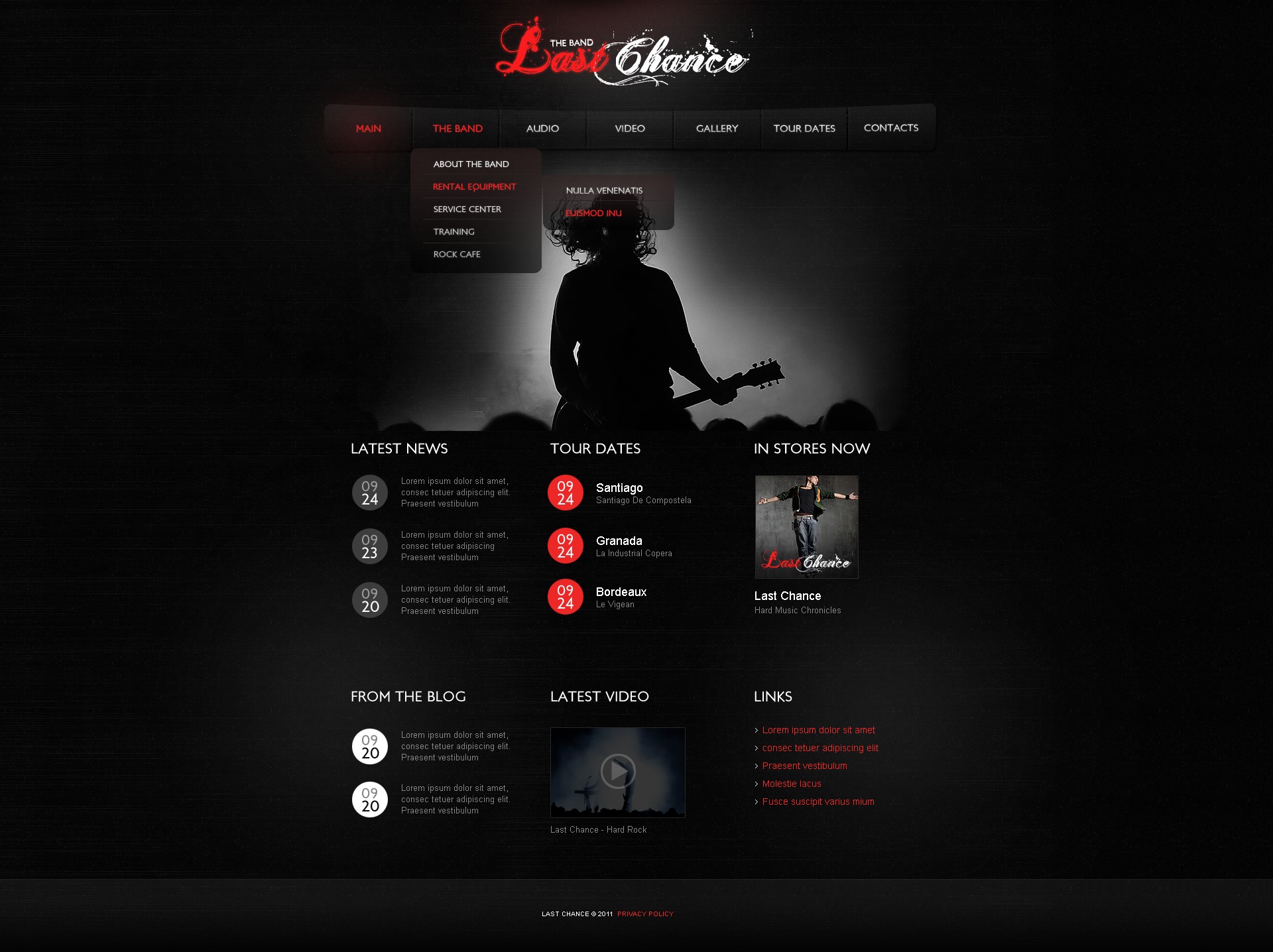 Сайт саундтреков. Шаблон сайта. Дизайн сайта музыки. Креативные макеты сайтов. Дизайн сайта музыканта.