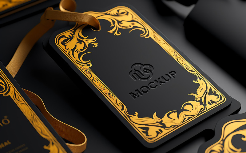 Luxury logo mockup design psd Product Mockup