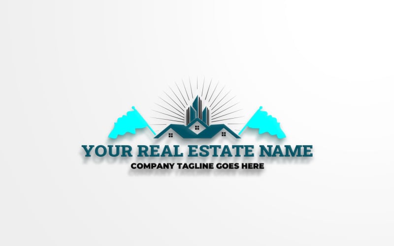 Real Estate Logo Template-Construction Logo-Property Logo Design...78