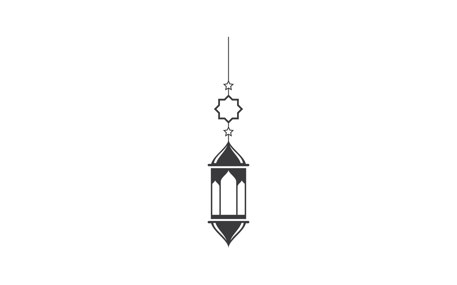 lanterns design illustration vector template