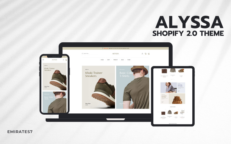 Alyssa - Premium Fashion Shopify 2.0 Theme Shopify Theme