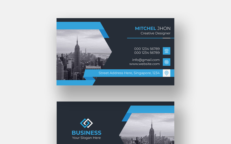 Corporate Business Card 20 Corporate Identity