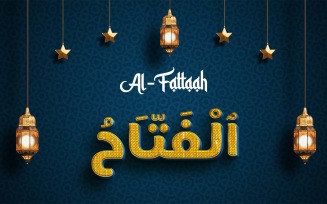 Creative AL-FATTAAH Brand Logo Design