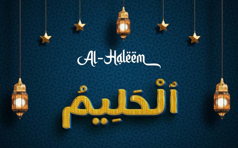 Creative AL-HALEEM Brand Logo Design Logo Template