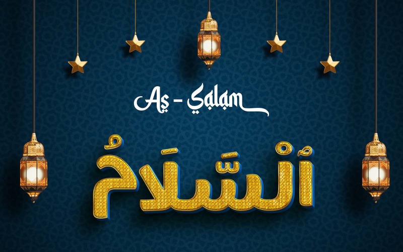 Creative AS SALAM Brand Logo Design Logo Template