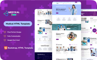 Medykal - Medical Bootstrap Html Template