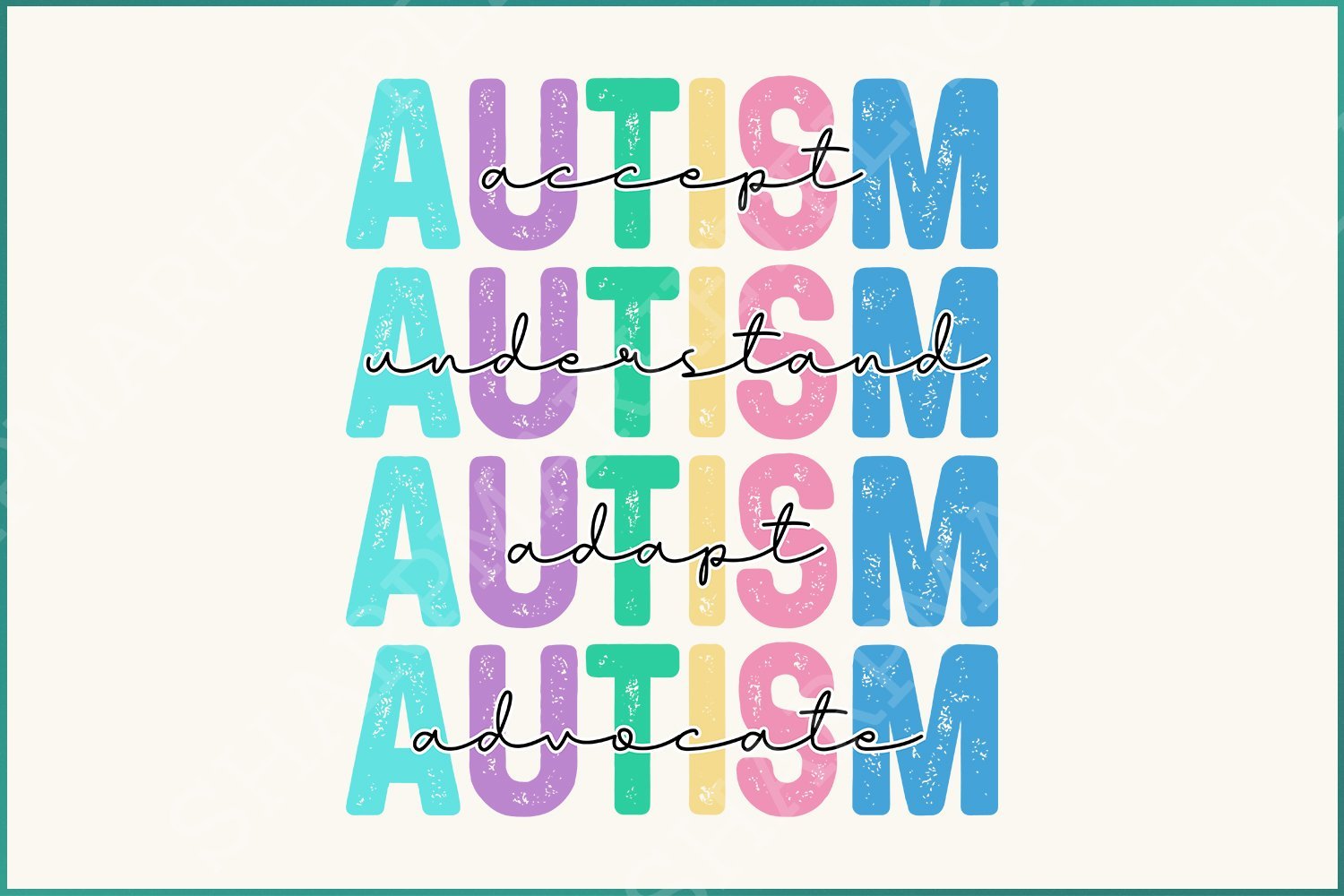 Kit Graphique #409722 Autism Special Divers Modles Web - Logo template Preview