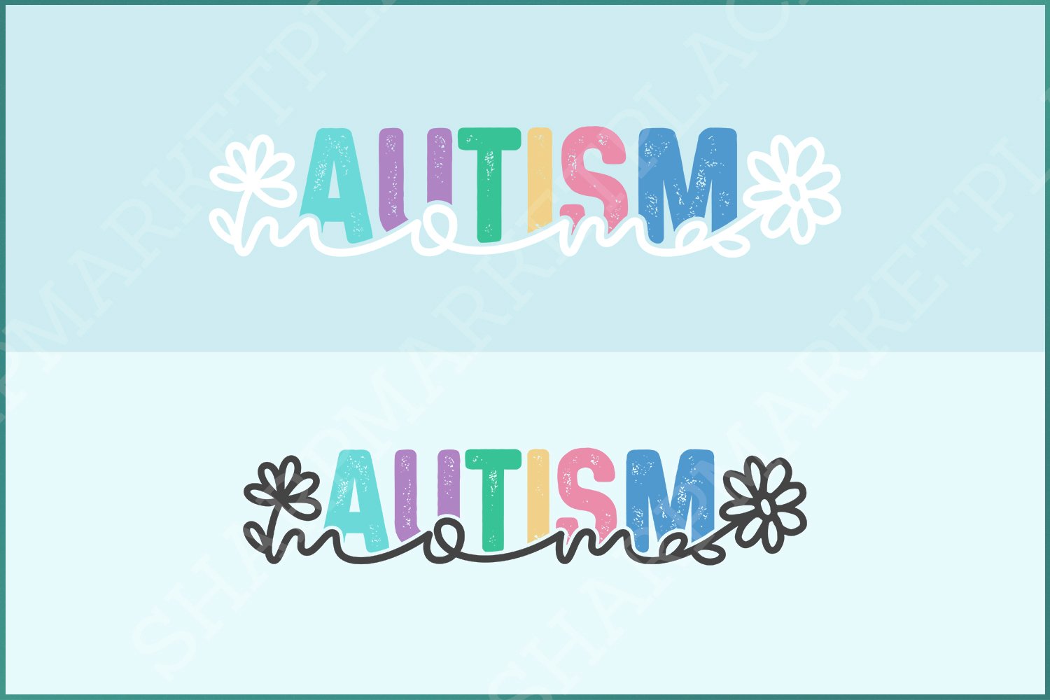 Kit Graphique #409723 Autism Special Divers Modles Web - Logo template Preview