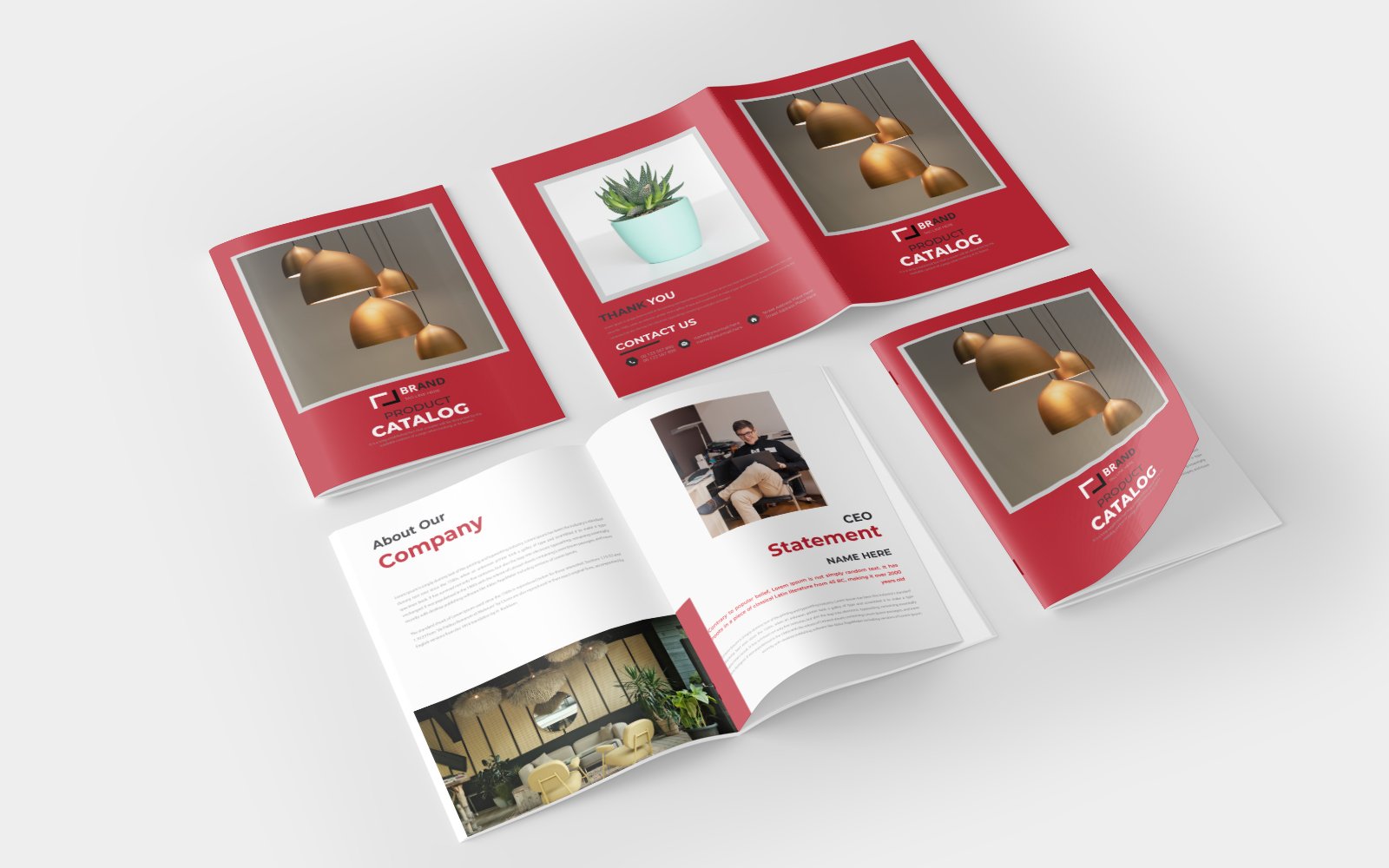 Template #409762 Booklet Simple Webdesign Template - Logo template Preview