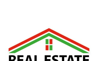 Initial letter real estate logo image