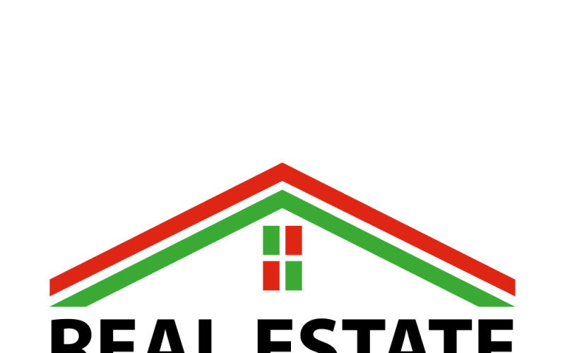 Initial letter real estate logo image Logo Template