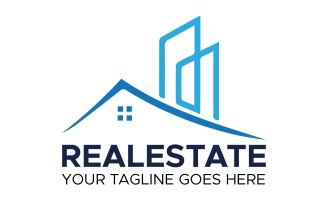 Luxury Modern Real Estate Logo Template