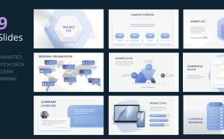 Ultimate Pitch Animated PPT deck template_Custom