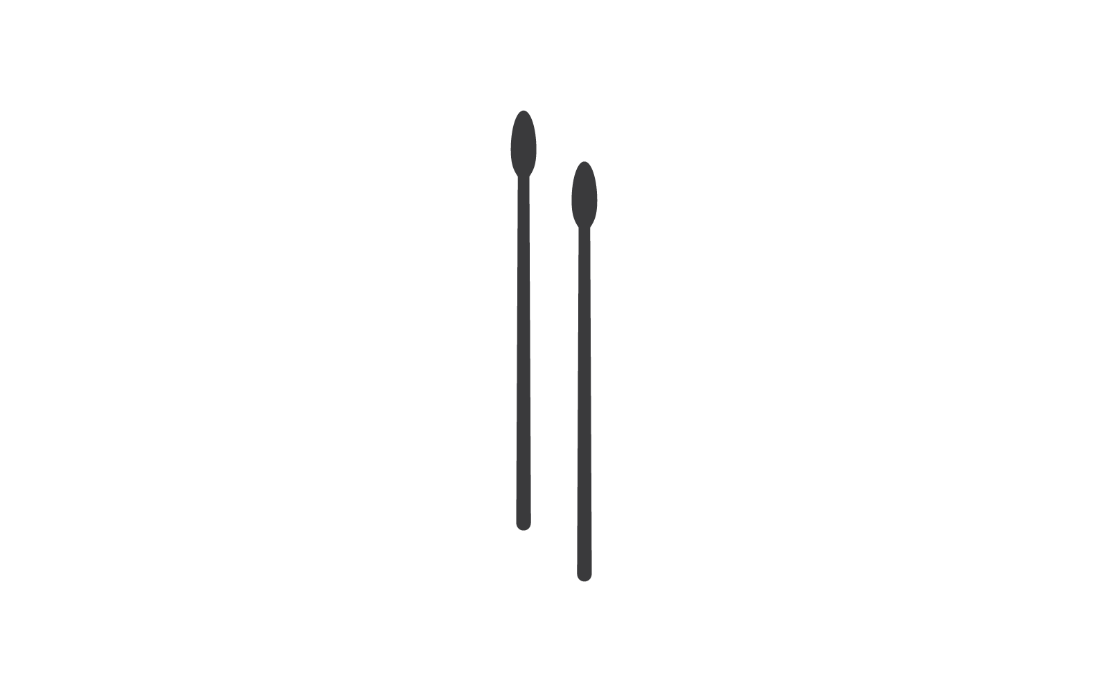 Drumstick-Design-Illustrationssymbol-Vorlage