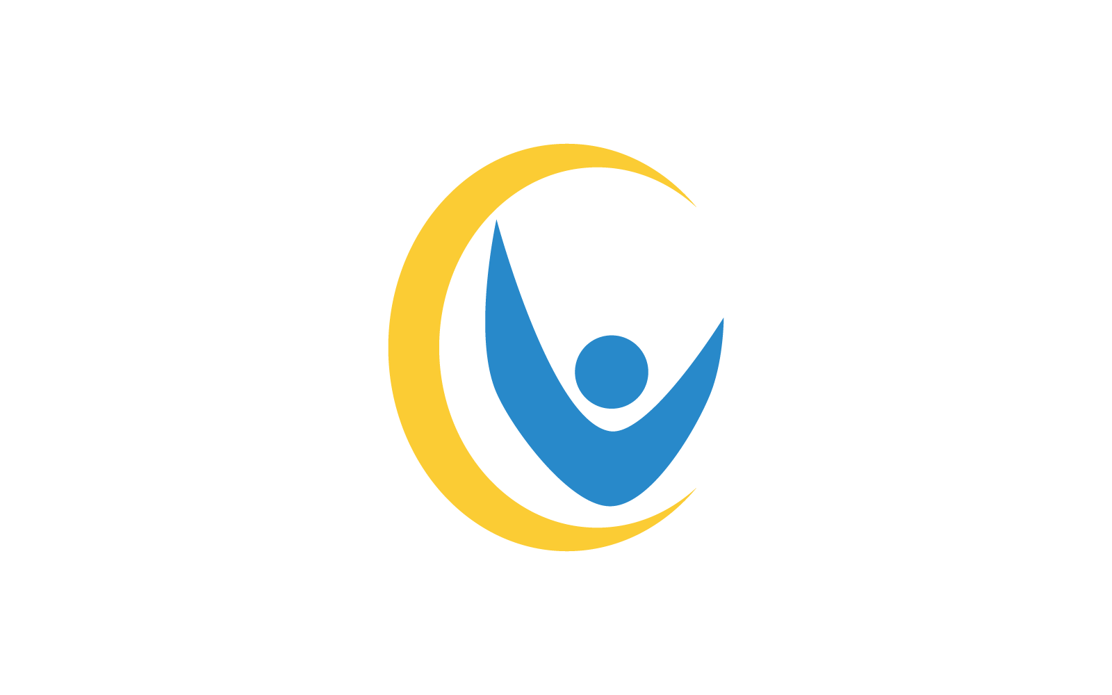 Sağlıklı Yaşam insanları illüstrasyon logo şablonu tasarımı