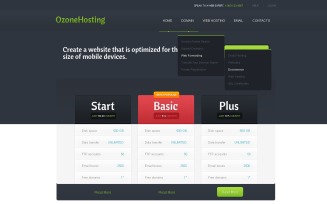 Hosting Website Template