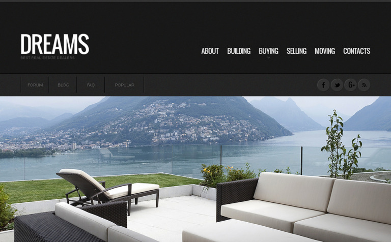 Real Estate Premium Moto CMS HTML Theme Big Screenshot Real Estate Moto CMS HTML Template New Screenshots BIG