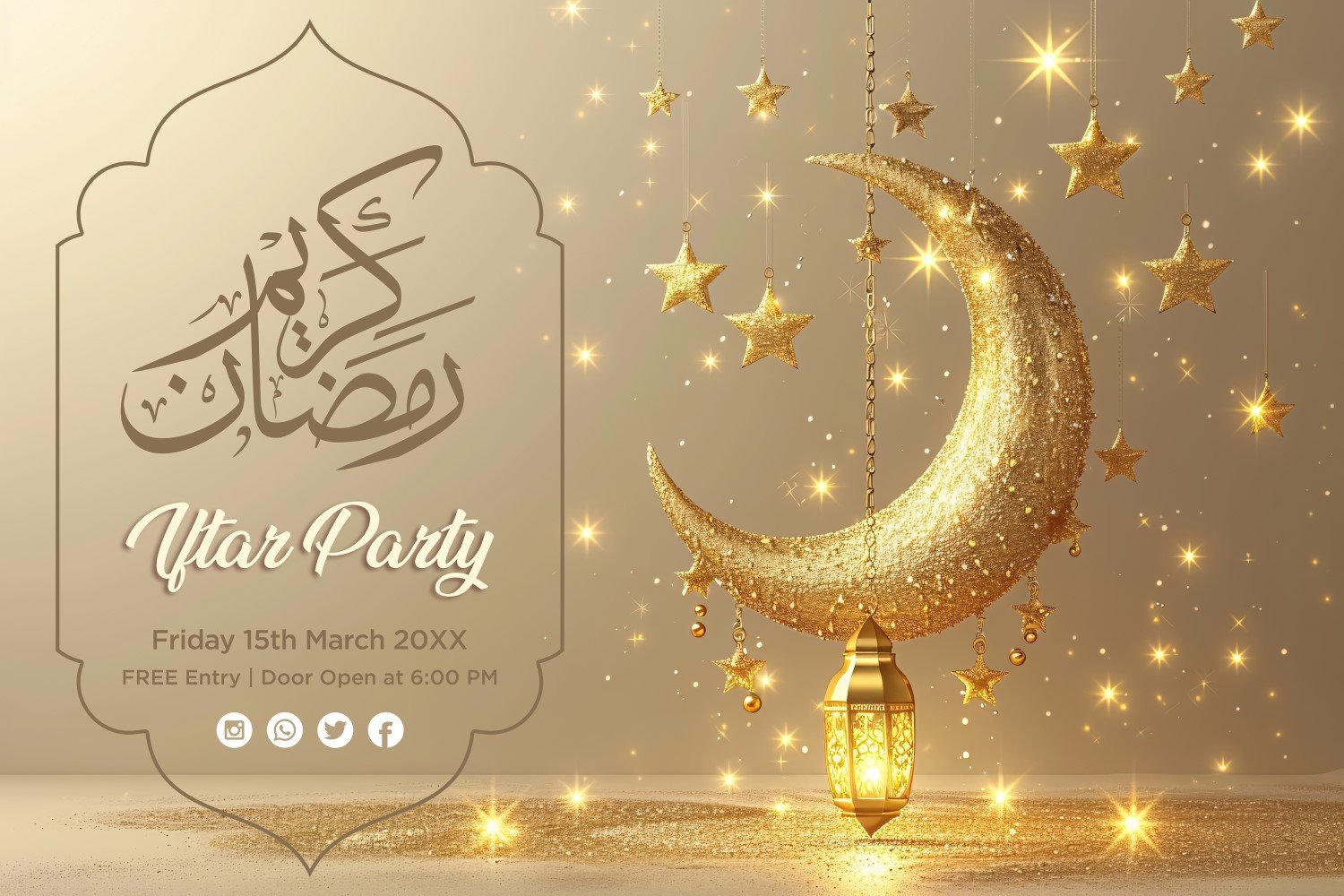Kit Graphique #410164 Ramadan Kareem Divers Modles Web - Logo template Preview