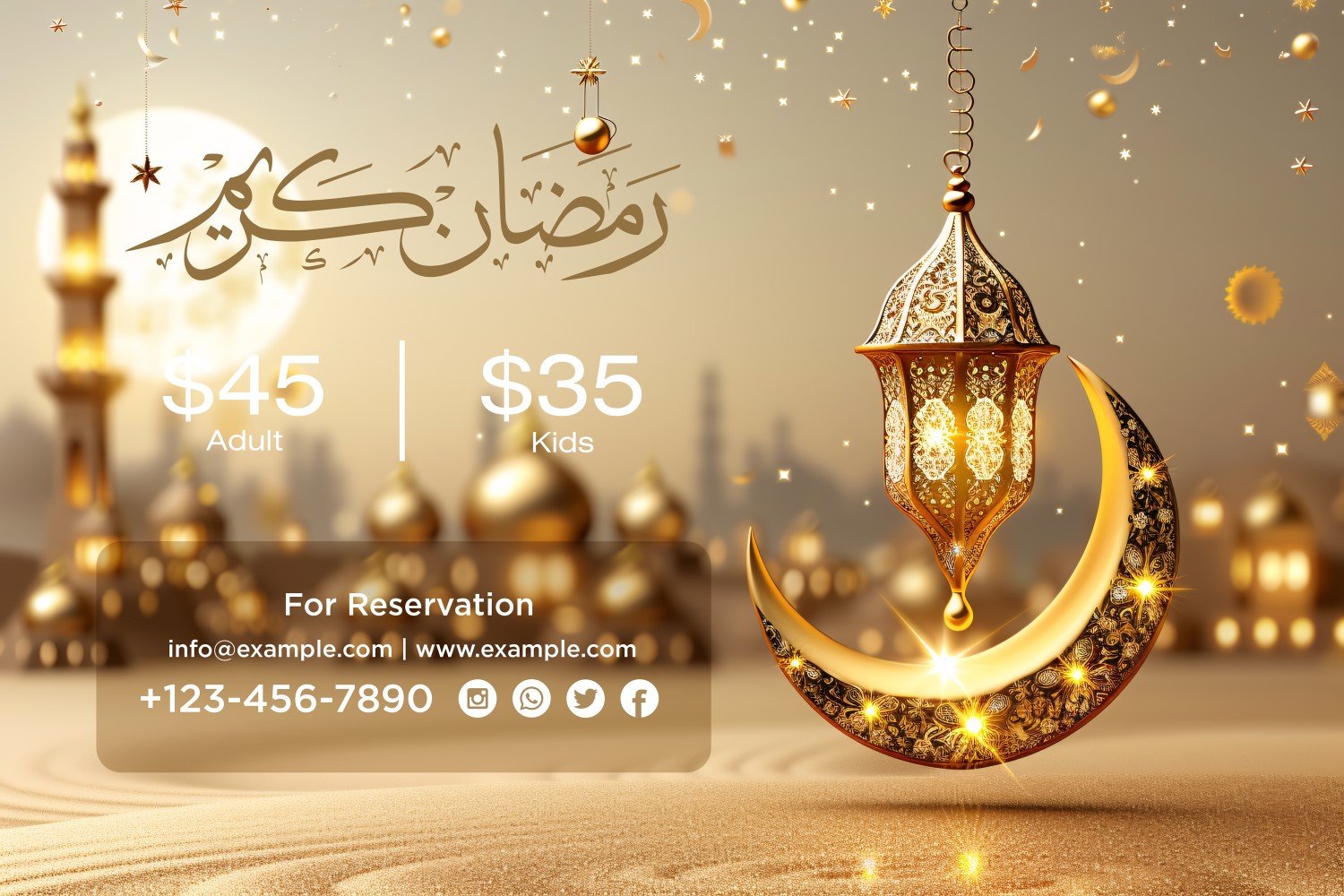 Kit Graphique #410171 Ramadan Kareem Divers Modles Web - Logo template Preview