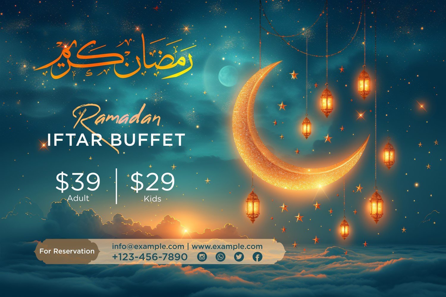 Kit Graphique #410172 Ramadan Kareem Divers Modles Web - Logo template Preview
