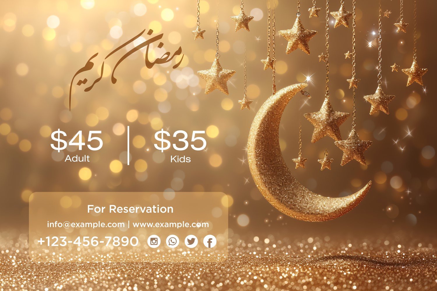 Kit Graphique #410173 Ramadan Kareem Divers Modles Web - Logo template Preview