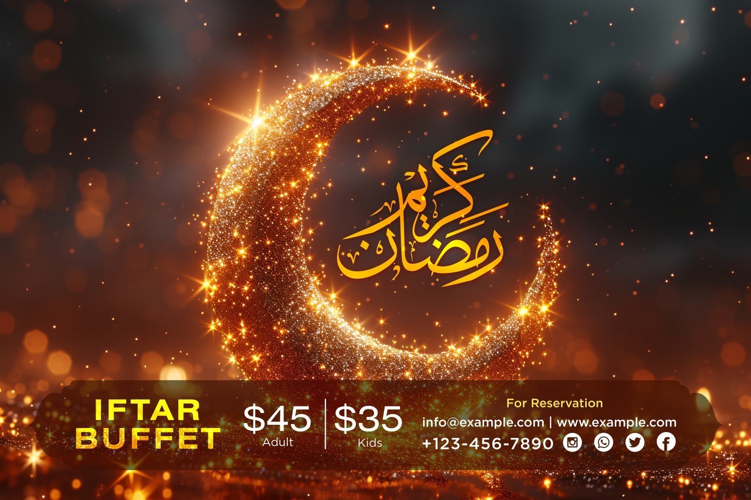 Kit Graphique #410175 Ramadan Kareem Divers Modles Web - Logo template Preview