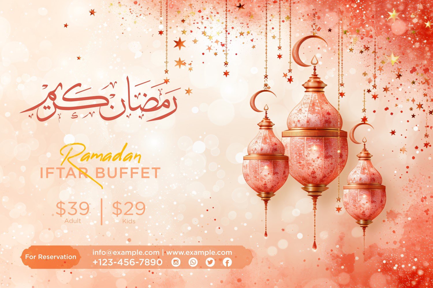 Kit Graphique #410177 Ramadan Kareem Divers Modles Web - Logo template Preview
