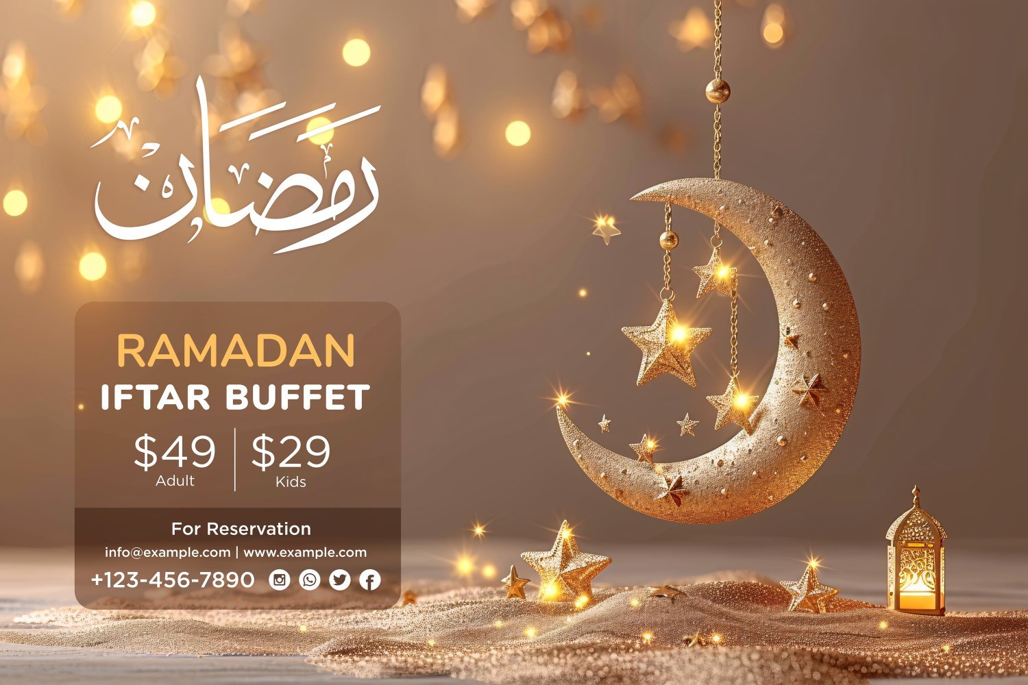 Kit Graphique #410185 Ramadan Kareem Divers Modles Web - Logo template Preview
